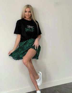Костюм летний с юбкой и футболкой