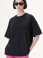 Футболка женская Oversize Elastane черная