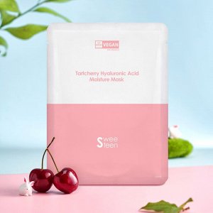 Sweeteen Увлажняющая тканевая маска для лица с гиалуроновой кислотой  TARTCHERRY Hyaluronic Acid Moisture Mask