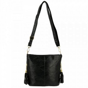 Женская кожаная сумка 823-3 BLACK