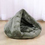 Лежанка &quot;Норка&quot; для кошек, собак мелких пород. Хаки 37х50