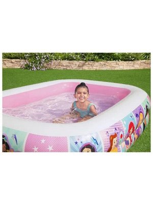 Bestway 91056 BW Детский надувной бассейн 201х150х51см "Disney Princess" 450л, от 6 лет