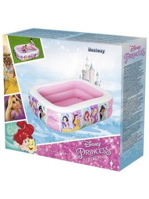 Bestway 91056 BW Детский надувной бассейн 201х150х51см "Disney Princess" 450л, от 6 лет