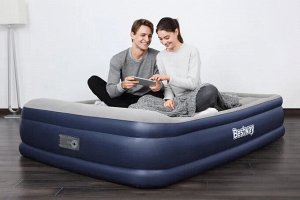 Кровать надувная BESTWAY Tritech Airbed / 203 х 152 х 46 см