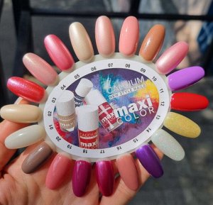 Лак для ногтей с кальцием MAXI COLOR Giorgio Capachini 11мл №001