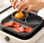 Сковорода с антипригарным покрытием &quot;Завтрак&quot; (2 яйца и бекон)