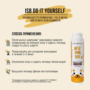 ISB DO IT YOURSELF Кондиционер для животных со средней шерстью 300 мл