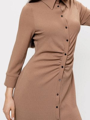 Платье женское в коричневом цвете