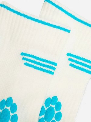 Укороченные мужские спортивные носки из пряжи Meryl® Skinlife белого цвета (1 упаковка по 5 пар)