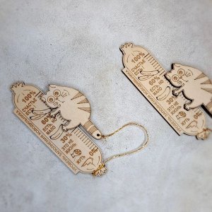 Магнит "Кот с сосиской"