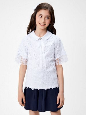 Блузка детская для девочек Kassandra белый