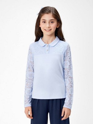 Блузка детская для девочек Nineya голубой