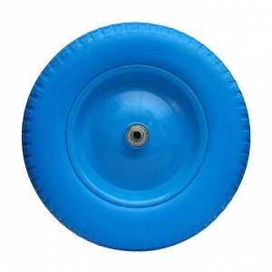 Колесо полиуретановое, d = 360 мм, ступица: диаметр 16 мм, длина 80 мм