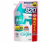 Пенящееся чистящее и дезодорирующее средство &quot;MagicClean Airjet&quot; для ванной (быстрого действия, аромат цветов и фруктов) 820 мл, мягкая упаковка с крышкой /15