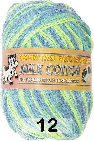 Пряжа Color City Milk Cotton (170м)