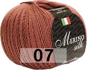 Пряжа Сеам Merino Silk 50