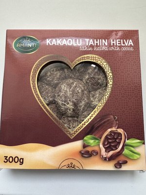 Халва кунжутная  с какао, Турция