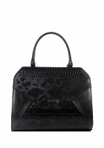Модель №1270 | кожзам | змея | черный | Р812-1 | 22445