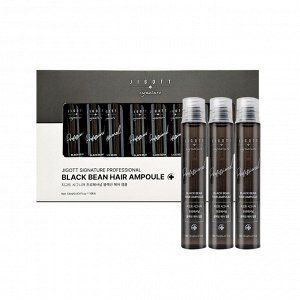 JIGOTT SIGNATURE PROFESSIONAL BLACK BEAN HAIR AMPOULE 13ml*10ea Филлер для волос с экстрактом черной фасоли 13мл*10шт