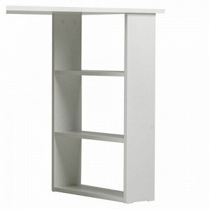 Стол письменный/компьютерный BRABIX "Scandi CD-016", 1100х500х750 мм, 4 ящика, белый, 641891, ЦБ013707-1