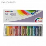 Пастель масляная 25цв Pentel 8/60мм, в картоне 1416818