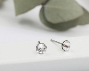 Серьги кристаллами Swarovski