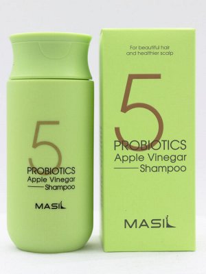 Шампунь с 5 видами пробиотиков и яблочным уксусом Masil 5 Probiotics Apple Vinegar Shampoo, 150 мл