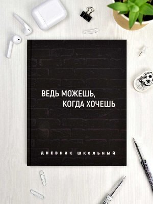 Дневник школьный, А5+, 48 л, твёрдый переплёт 7БЦ, ламинация "софт-тач" вельвет