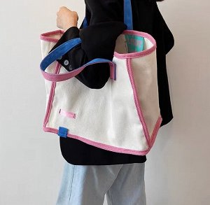 Женская сумка шопер, текстиль