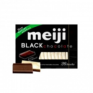 Шоколад Meiji 26 blocks Black тёмный горький, 120г