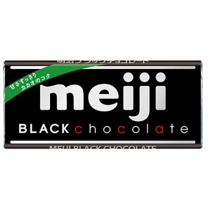 Шоколад Meiji Black тёмный горький, 50г