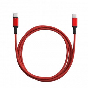 USB кабель "Nylon" Type-C - Type-C 3A