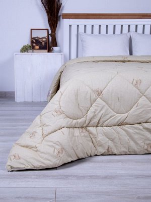 Одеяло стёганое 1,5-спальное Овечка в поплине.