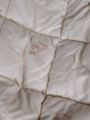 Одеяло стёганое 1,5-спальное Овечка в поплине.