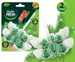 Master FRESH подвесной блок для унитаза ХВОЯ, 2шт