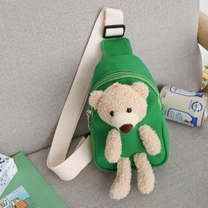 Детская сумка через плечо "Teddy", зеленый