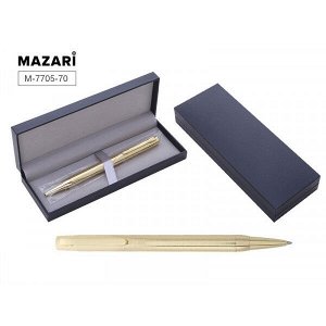 Ручка шарик "Mazari ELATIO G" 0.7мм синяя, в подар. упак. смен.стержень арт. M-7705-70