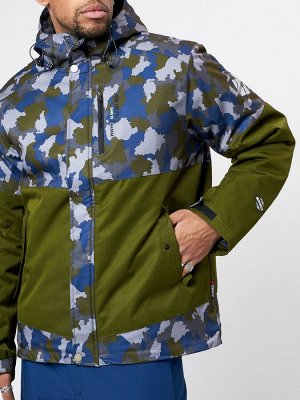 MTFORCE Спортивная куртка мужская зимняя цвета хаки 78015Kh