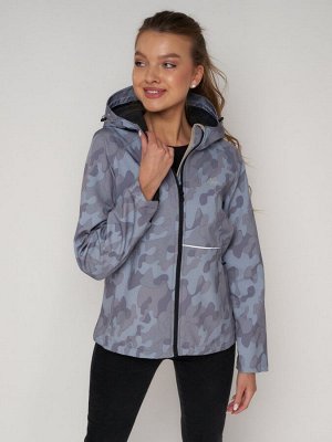Ветровка MTFORCE женская softshell серого цвета 2207-1Sr