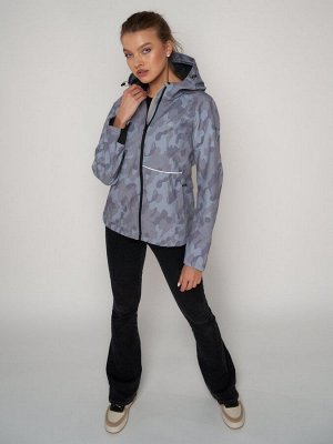 Ветровка MTFORCE женская softshell серого цвета 2207-1Sr