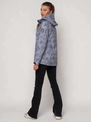 Ветровка MTFORCE женская softshell серого цвета 22005Sr