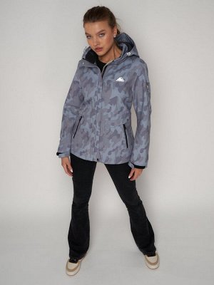 Ветровка MTFORCE женская softshell серого цвета 22005Sr