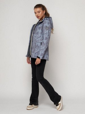 Ветровка MTFORCE женская softshell серого цвета 22005Sr
