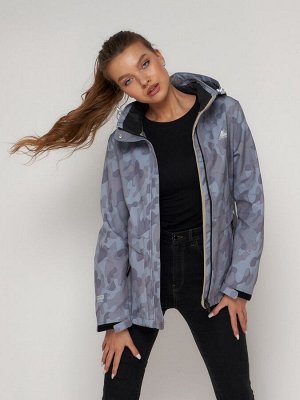 Ветровка MTFORCE женская softshell серого цвета 22005Sr