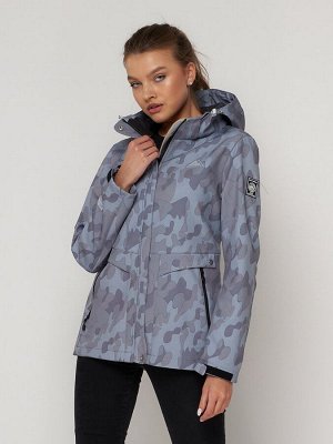 Ветровка MTFORCE женская softshell серого цвета 22005Sr