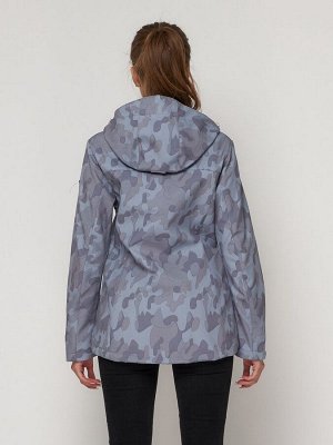 Ветровка MTFORCE женская softshell серого цвета 22005Sr