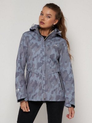 Ветровка MTFORCE женская softshell серого цвета 22005Sr