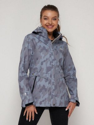 Ветровка MTFORCE женская softshell серого цвета 22005Sr