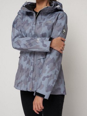 Ветровка MTFORCE женская softshell серого цвета 22005Sr