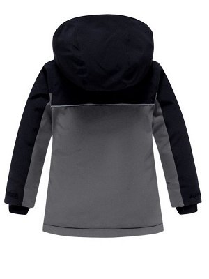 Горнолыжный костюм Valianly детский для мальчика серого цвета 9201Sr